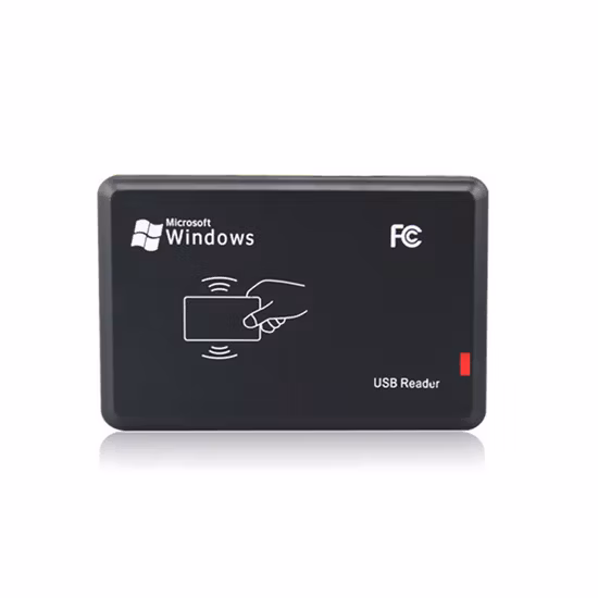 Leitor de cartão de identificação de proximidade USB 125kHz RFID Lf Desktop RFID Reader