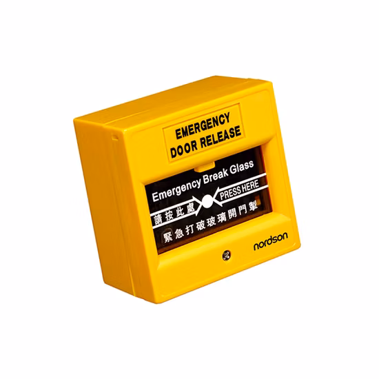 Botão de saída da porta de aço inoxidável com chave botão de saída de emergência interruptor de saída botão de liberação da porta emergência para controle de acesso