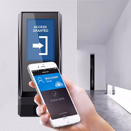 Leitor de controle de acesso Poe 4G autônomo à prova d'água com RFID, NFC, leitor BLE e scanner de código QR